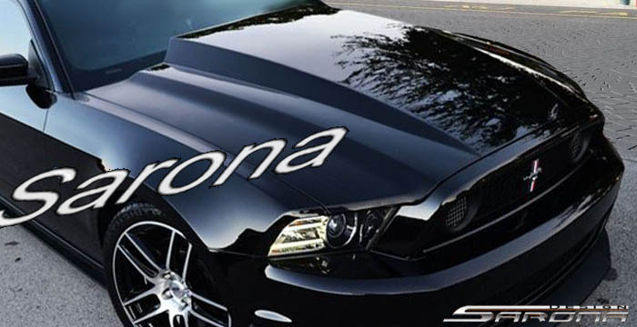Custom Ford Mustang  Coupe & Convertible Hood (2010 - 2014) - $790.00 (Part #FD-019-HD)